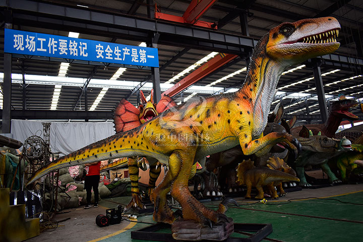 打造中型恐龍游樂園:必備的恐龍模型類型