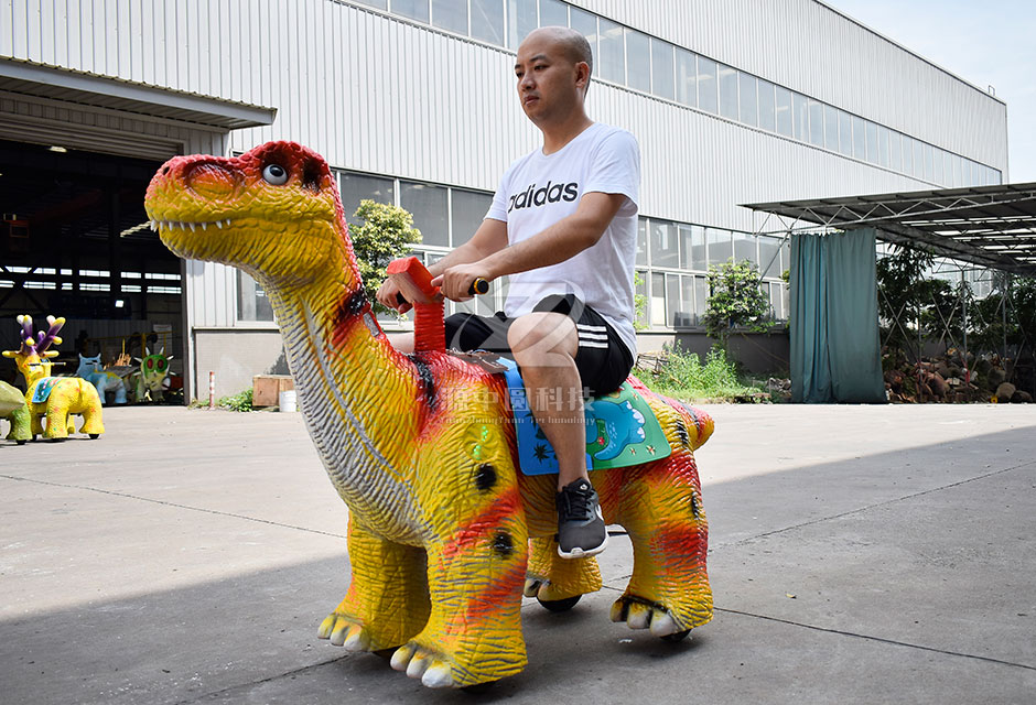 商場(chǎng)騎的霸王龍，霸王龍童車，兒童霸王龍玩具